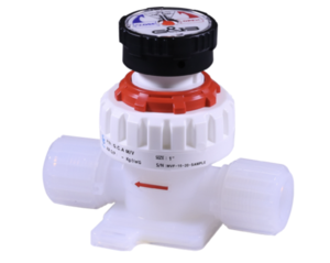 G.C.A.手动阀仅由氟树脂制成，设计用于在处理高纯度化学品时产生最佳性能。